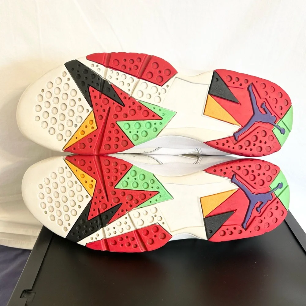 AUTHENTIC Jordan 7 Retro Hare size 12.5 304775-125 2015 PRE-OWNED